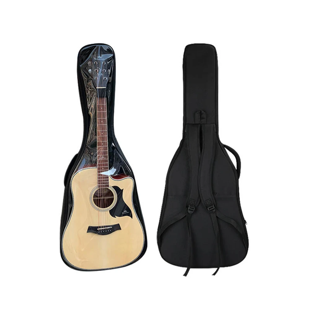 40/41 Inch Transparent Acoustic Folk Guitar Case 600D Oxford Waterproof Guitar Bag Backpack With Adjustable Shoulder Straps
40/41 Inch Transparent Acoustic Folk Guitar Case 600D Oxford Waterproof Guitar Bag Backpack With Adjustable Shoulder Straps