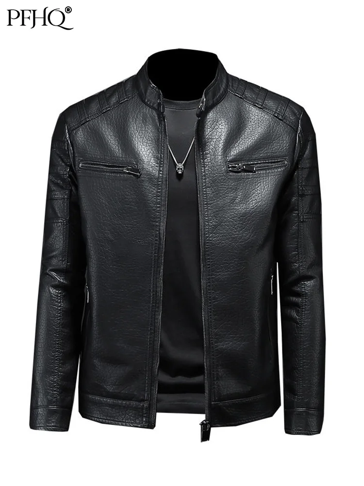PFHQ 2022 Autumn Winter New Men's Stand Collar Leather Jacket Washed PU Motorcycle Blouse Bike Casual Stylish Male Trendy 1Q2524
PFHQ 2022 Autumn Winter New Men's Stand Collar Leather Jacket Washed PU Motorcycle Blouse Bike Casual Stylish Male Trendy 1Q2524