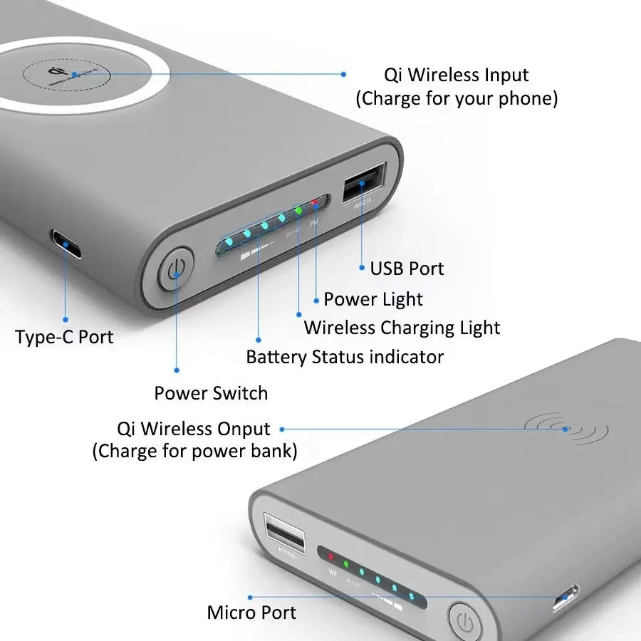 Free Shipping 200000mAh Wireless Power Bank Two-way Fast Charging Powerbank Portable Charger Type-c External Battery for IPhone
Free Shipping 200000mAh Wireless Power Bank Two-way Fast Charging Powerbank Portable Charger Type-c External Battery for IPhone