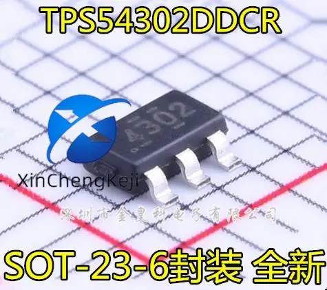 

30pcs original new TPS54302DDR 4302 SOT23-6 switch regulator IC