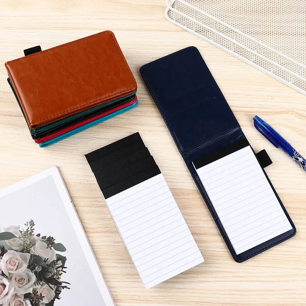 Multifunction Leather Mini Notebook Pocket A7 Planner Daily Memos Note Book Refills Business Office Work Notepad
Multifunction Leather Mini Notebook Pocket A7 Planner Daily Memos Note Book Refills Business Office Work Notepad
