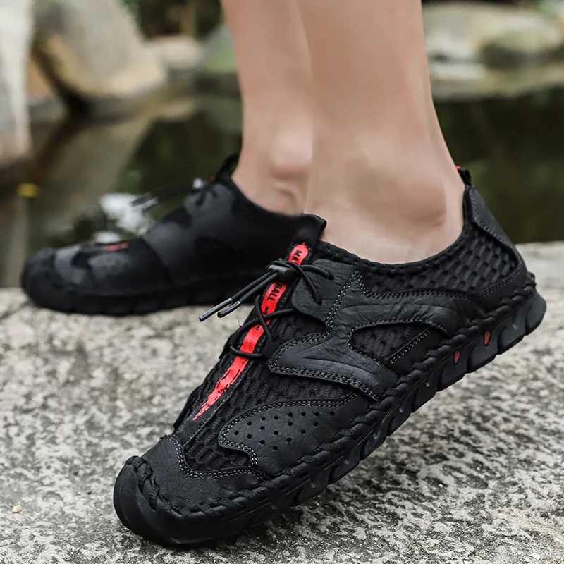 Men's Casual Shoes Men mesh Loafers Flat Handmade Outdoor Breathable Moccasins Designer Shoes Comfortable Sneakers big size 48 
Men's Casual Shoes Men mesh Loafers Flat Handmade Outdoor Breathable Moccasins Designer Shoes Comfortable Sneakers big size 48