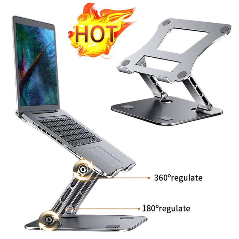Foldable Laptop Stand Aluminium Tablet Notebook Support for MacBook Air Under 17'' Notebook Laptop Holder Computer Bracket
Foldable Laptop Stand Aluminium Tablet Notebook Support for MacBook Air Under 17'' Notebook Laptop Holder Computer Bracket