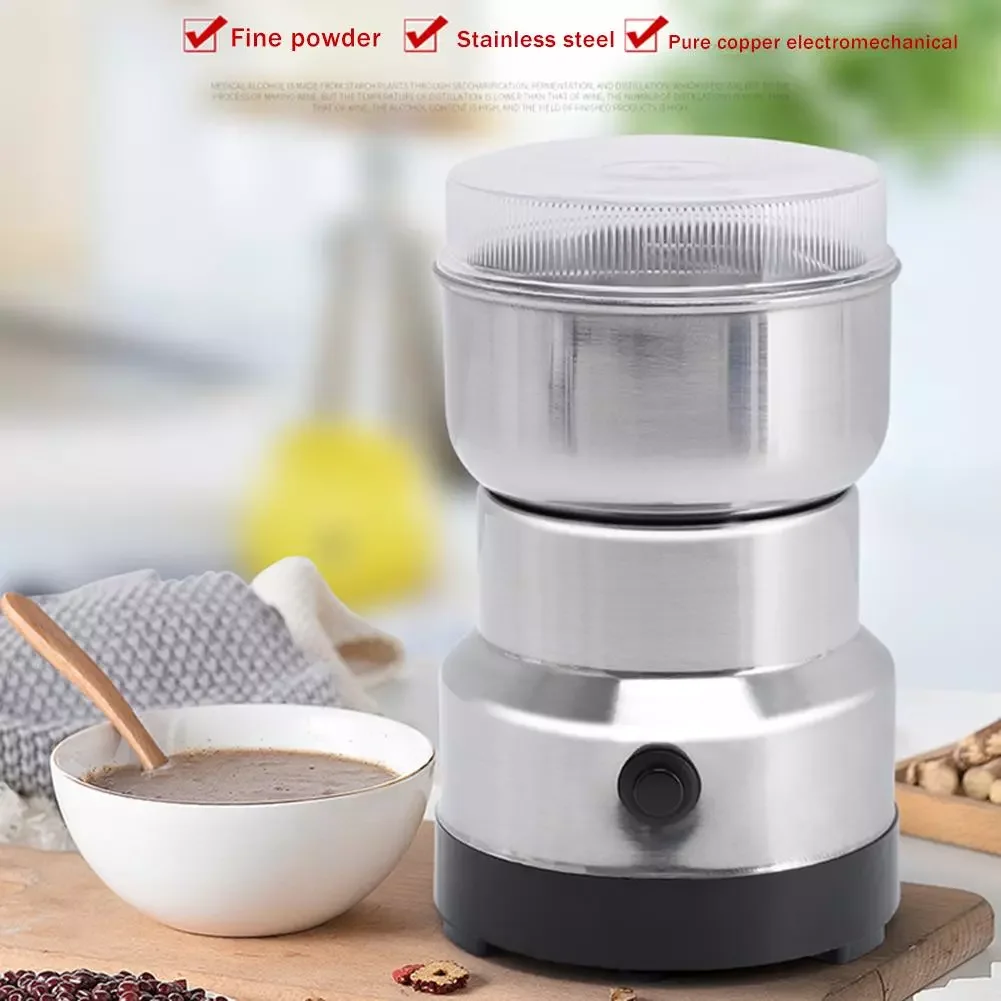 220V 220W Electric Grain Grinder Mill Multifunctional Home High-speed Spice Cereals Nuts Coffee Dry Food Grinding Machine
220V 220W Electric Grain Grinder Mill Multifunctional Home High-speed Spice Cereals Nuts Coffee Dry Food Grinding Machine