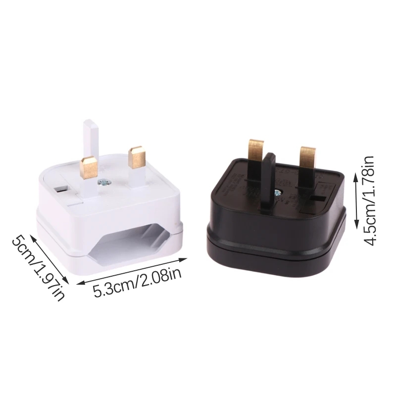 1Pc UK Converter With Fuse European Standard 2 Pin To British Standard 3Pin Plug British Standard Socket Power Adapter
1Pc UK Converter With Fuse European Standard 2 Pin To British Standard 3Pin Plug British Standard Socket Power Adapter