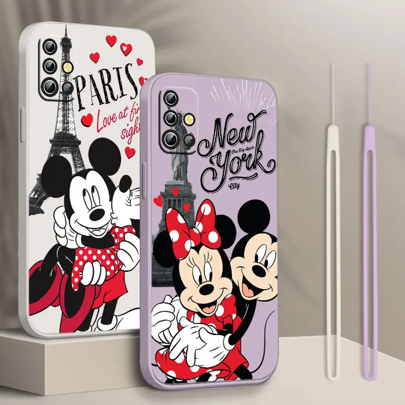 Disney Mickey Love Phone Case For Samsung A22 A30S A30 A31 A32 A33 A42 A50 A51 A52 A53 A71 A72 A73 Liquid Rope Soft Back Capa
Disney Mickey Love Phone Case For Samsung A22 A30S A30 A31 A32 A33 A42 A50 A51 A52 A53 A71 A72 A73 Liquid Rope Soft Back Capa