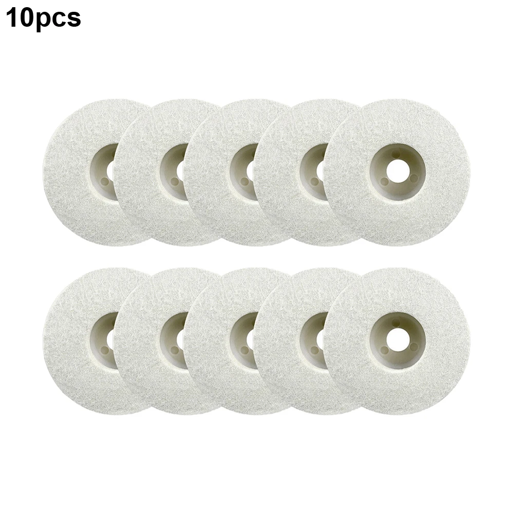4 Inch Wool Polishing Wheel Disc 16mm Hole Diameter White Felt Polishing Pads For 100-type Angle Grinders Power Tool Accessories
4 Inch Wool Polishing Wheel Disc 16mm Hole Diameter White Felt Polishing Pads For 100-type Angle Grinders Power Tool Accessories