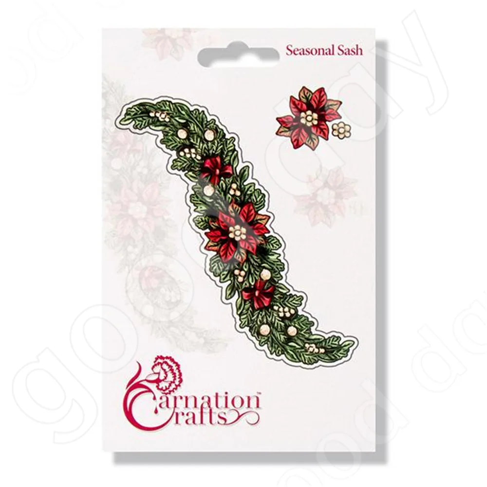 Arrival 2022 Christmas New Seasonal Sash Metal Cutting Dies Scrapbook Diary Decoration Embossing Template Diy Card Handmade
Arrival 2022 Christmas New Seasonal Sash Metal Cutting Dies Scrapbook Diary Decoration Embossing Template Diy Card Handmade