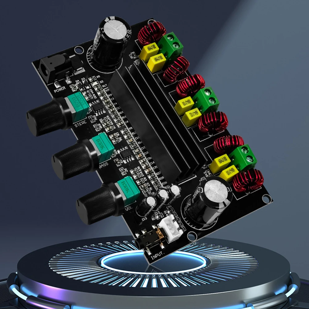 XH-M573 Amplifier Subwoofer 2.1 3-channel TPA3116D2 Audio Amplifier Module Volume Adjustment Potentiometer Home Car DIY Speaker
XH-M573 Amplifier Subwoofer 2.1 3-channel TPA3116D2 Audio Amplifier Module Volume Adjustment Potentiometer Home Car DIY Speaker