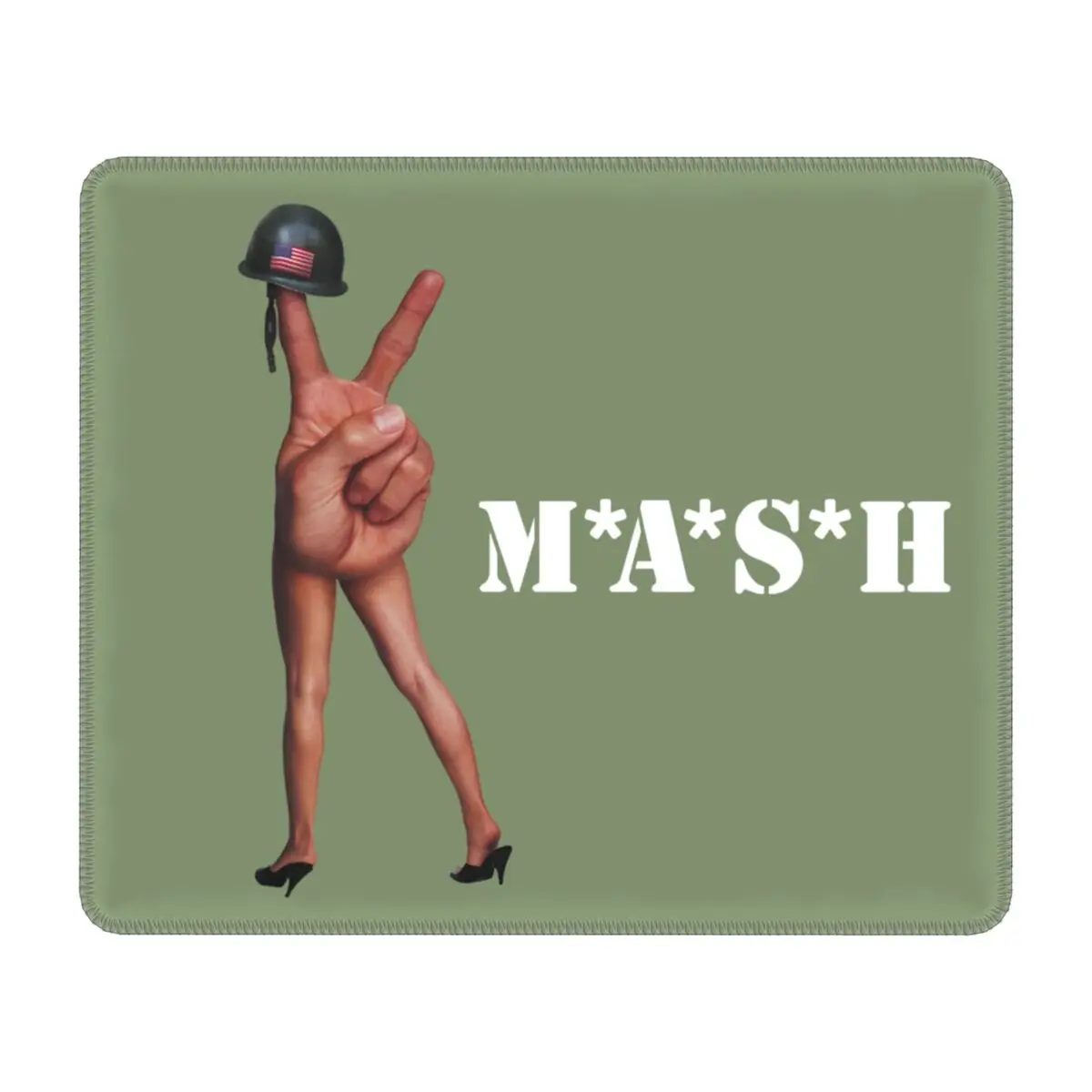 Коврик для мыши MASH 4077 армии США, квадратный Нескользящий Резиновый коврик для мыши с прочной планкой для игрового ноутбука, настольного ком...
Коврик для мыши MASH 4077 армии США, квадратный Нескользящий Резиновый коврик для мыши с прочной планкой для игрового ноутбука, настольного ком...