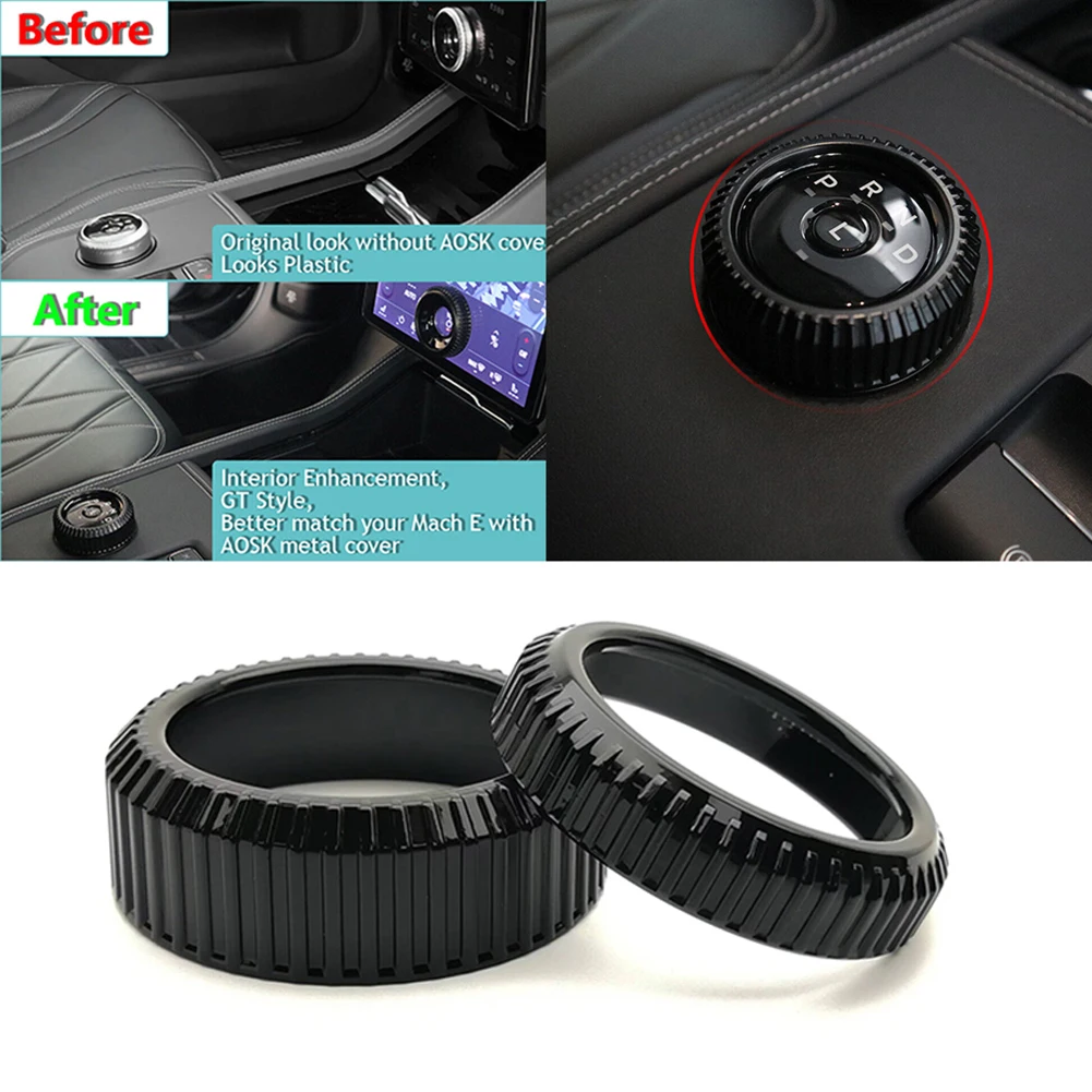 Personalize Your For Mustang Mach E 2021 2023 with These Metal Cover Sets for Volume Control Knob Shift Knobs!
Personalize Your For Mustang Mach E 2021 2023 with These Metal Cover Sets for Volume Control Knob Shift Knobs!