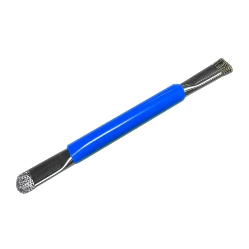 Double Head Steel Wire Brush Anti Static Hardening Brush Mobile Phone Mainboard Repair IC Pad Cleaning Brush Tools Dropship
Double Head Steel Wire Brush Anti Static Hardening Brush Mobile Phone Mainboard Repair IC Pad Cleaning Brush Tools Dropship