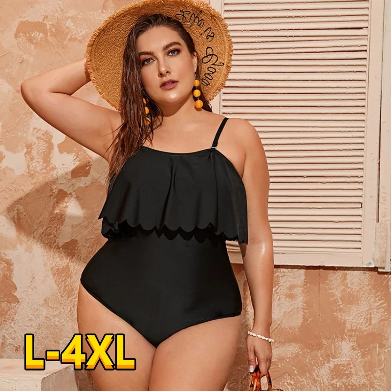 2022 New Sexy Ruffle One Piece Swimsuit Female Plus Size Swimwear Women Bandage Bathing Suits Summer Beach Wear Monokini
2022 New Sexy Ruffle One Piece Swimsuit Female Plus Size Swimwear Women Bandage Bathing Suits Summer Beach Wear Monokini