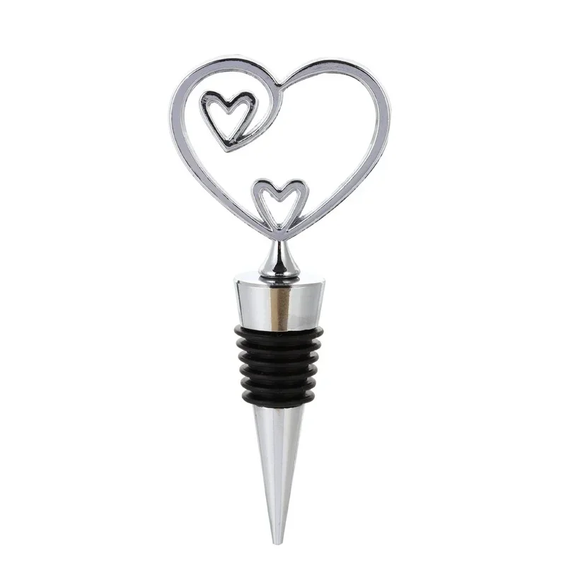 Bar Accessories Heart Shape Wine Stopper Bottle Fresh-keeping Stoppers Zinc Alloy Wine Stopper Bulk Bar Decoration 
Bar Accessories Heart Shape Wine Stopper Bottle Fresh-keeping Stoppers Zinc Alloy Wine Stopper Bulk Bar Decoration