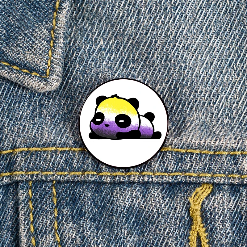 Yellow Giant panda Pin Custom cute Brooches Shirt Lapel teacher Bag backpacks Badge Cartoon gift brooches pins for women
Yellow Giant panda Pin Custom cute Brooches Shirt Lapel teacher Bag backpacks Badge Cartoon gift brooches pins for women