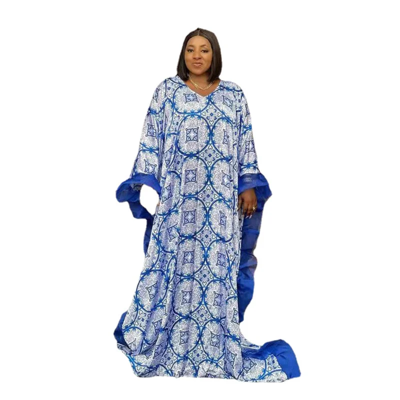 African Maxi Dresses for Women Summer African Women O-neck Batwing Sleeve Printing Polyester Long Dress Dashiki African Dresses
African Maxi Dresses for Women Summer African Women O-neck Batwing Sleeve Printing Polyester Long Dress Dashiki African Dresses