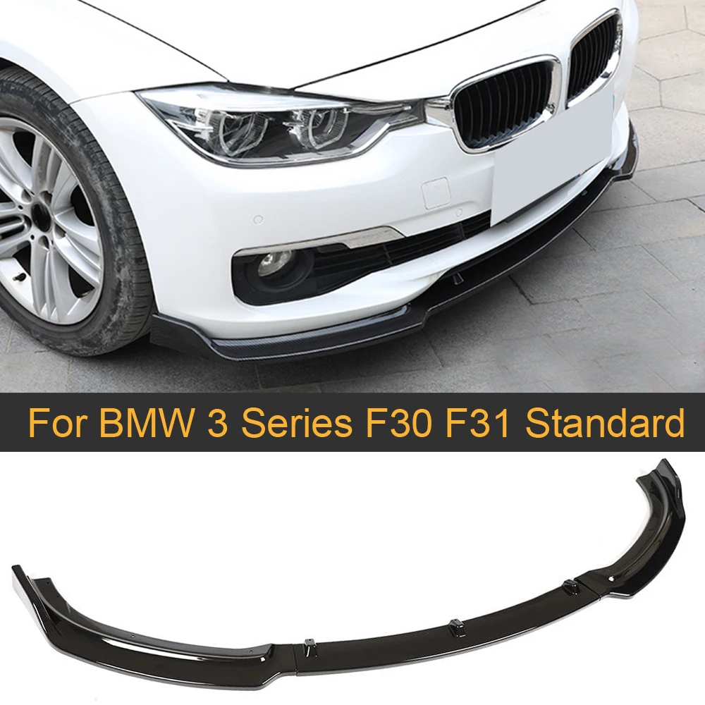 F30 F31 Car Front Bumper Lip Splitters For BMW 3 Series F30 F31 Standard 2013 - 2018 ABS Carbon Look / Glossy Black Front Lip
F30 F31 Car Front Bumper Lip Splitters For BMW 3 Series F30 F31 Standard 2013 - 2018 ABS Carbon Look / Glossy Black Front Lip