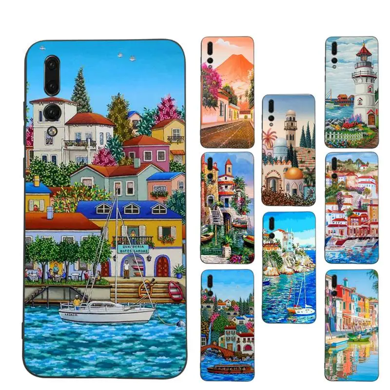 Oia Santorini Greece Church Hand Painted Print Phone Case for Samsung S21 A10 for Redmi Note 7 9 for Huawei P30Pro Honor 8X 10i
Oia Santorini Greece Church Hand Painted Print Phone Case for Samsung S21 A10 for Redmi Note 7 9 for Huawei P30Pro Honor 8X 10i