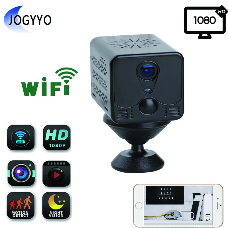 HD 1080P Mini Camera Wireless WIFI Night Vision Motion Detection Camcorder Home Security Surveillance Video Secret Recorder
HD 1080P Mini Camera Wireless WIFI Night Vision Motion Detection Camcorder Home Security Surveillance Video Secret Recorder