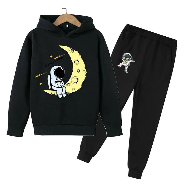 Design Pattern Hoodies Autumn Winter Sports Jogging Set Children Clothes Tracksuit Print Astronaut Cotton Baby Clothe Age Range
Design Pattern Hoodies Autumn Winter Sports Jogging Set Children Clothes Tracksuit Print Astronaut Cotton Baby Clothe Age Range
