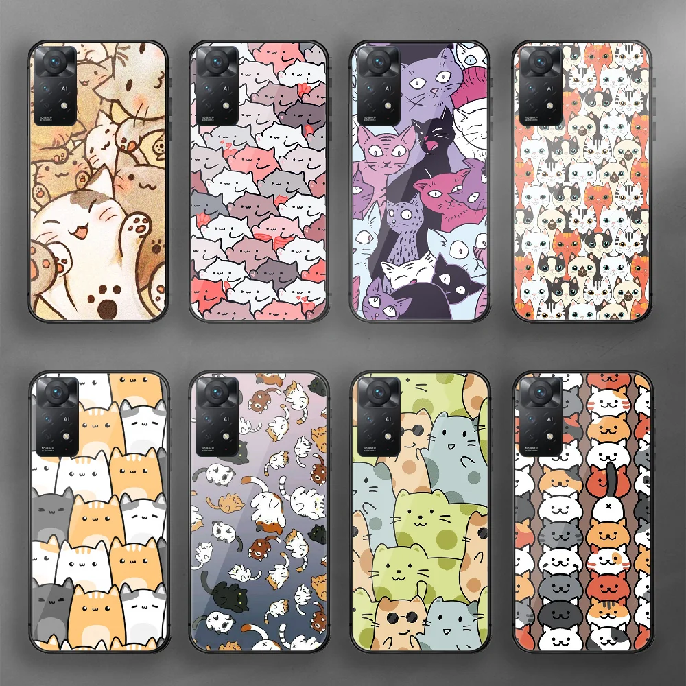Cute Cat Cartoon Girl Tempered Glass Phone Case Cover For Xiaomi Redmi Note 7 8 9 10 11 12 S Pro Plus 5G 9C 10C
Cute Cat Cartoon Girl Tempered Glass Phone Case Cover For Xiaomi Redmi Note 7 8 9 10 11 12 S Pro Plus 5G 9C 10C