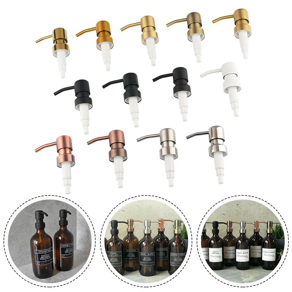 Bathroom Pump Head Push Type Lotion Pump Head Liquid Lotion Dispenser Head Replacement Soap Shampoo Shower Gel
Bathroom Pump Head Push Type Lotion Pump Head Liquid Lotion Dispenser Head Replacement Soap Shampoo Shower Gel