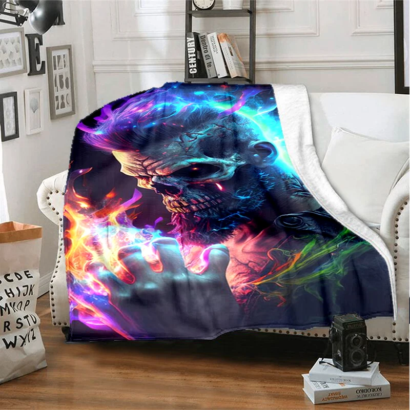 Horror Wizardry Full Color Skull Print Warm Soft Linen Blanket Set, Suitable for Living Room, Bedroom, Bed, Sofa, Hiking,Leisure
Horror Wizardry Full Color Skull Print Warm Soft Linen Blanket Set, Suitable for Living Room, Bedroom, Bed, Sofa, Hiking,Leisure