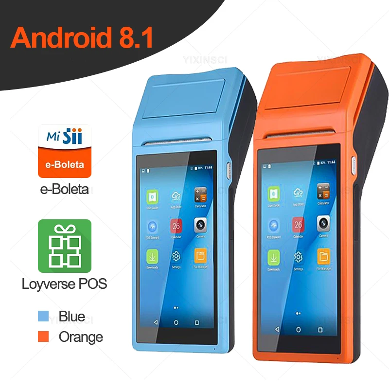 Handheld POS PDA Android 8.1 Bluetooth Wireless 58mm Thermal Receipt Printer Portable Terminal Multi-Function PDA Of Sale System
Handheld POS PDA Android 8.1 Bluetooth Wireless 58mm Thermal Receipt Printer Portable Terminal Multi-Function PDA Of Sale System