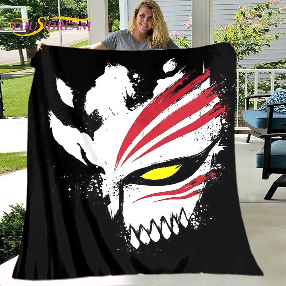 Japan Anime Bleach Cartoon Soft Plush Blanket,Flannel Blanket Throw Blanket for Living Room Bedroom Bed Sofa Picnic Cover Kids
Japan Anime Bleach Cartoon Soft Plush Blanket,Flannel Blanket Throw Blanket for Living Room Bedroom Bed Sofa Picnic Cover Kids