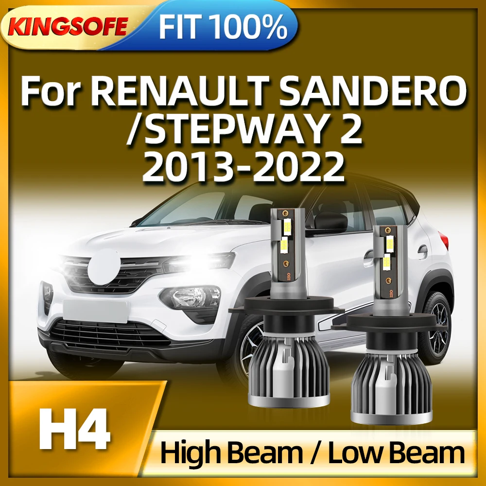 KINGSOFE H4 LED Headlight Auto Bulbs Lamp For RENAULT SANDERO STEPWAY 2 2013 2014 2015 2016 2017 2018 2019 2020 2021 2022
KINGSOFE H4 LED Headlight Auto Bulbs Lamp For RENAULT SANDERO STEPWAY 2 2013 2014 2015 2016 2017 2018 2019 2020 2021 2022