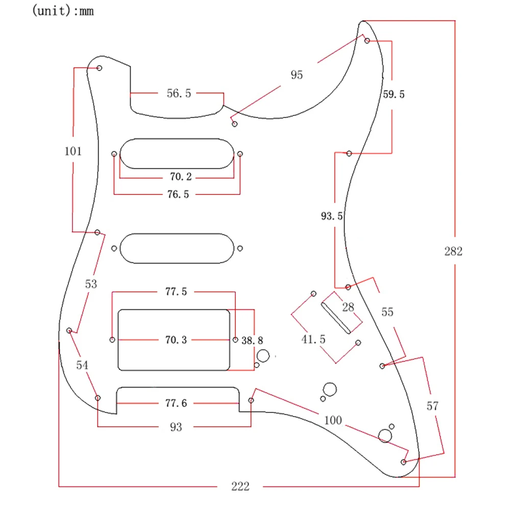 Metal 11 Holes SSH Guitar Pickguard Scratch Plate For Strat Electric Guitars Aluminum Guitar Replacement Parts
Metal 11 Holes SSH Guitar Pickguard Scratch Plate For Strat Electric Guitars Aluminum Guitar Replacement Parts