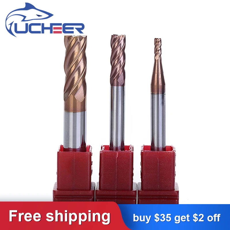UCHEER Cnc Tools HRC50 4 Flute 8mm 10mm 12mm Carbide Milling Tungsten Steel Cutter End Mill Milling Cutter
UCHEER Cnc Tools HRC50 4 Flute 8mm 10mm 12mm Carbide Milling Tungsten Steel Cutter End Mill Milling Cutter