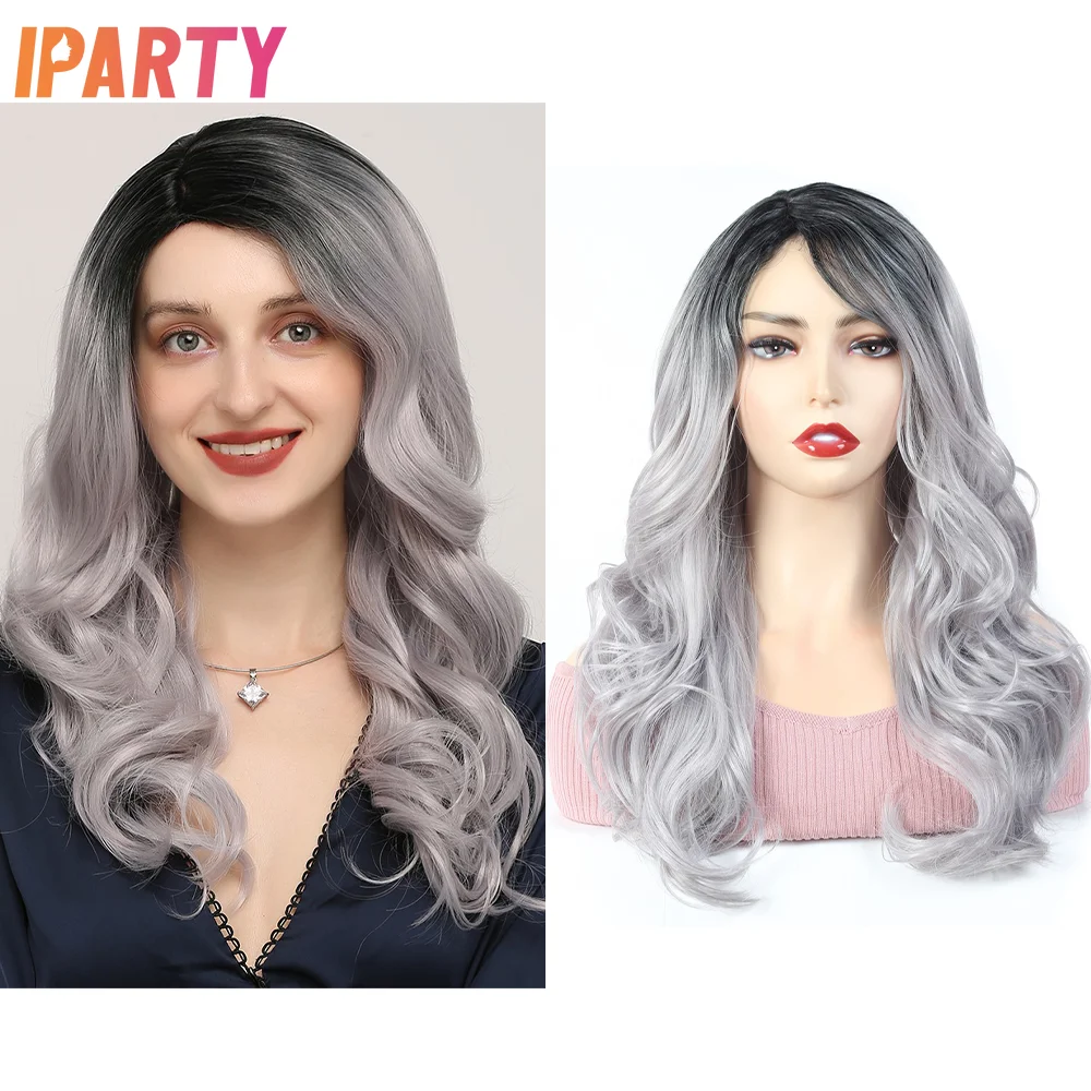 Iparty 20-дюймовые Омбре серебристо-серые боковые волнистые синтетические волосы термостойкие длинные волнистые парики для женщин многоцветн...
Iparty 20-дюймовые Омбре серебристо-серые боковые волнистые синтетические волосы термостойкие длинные волнистые парики для женщин многоцветн...