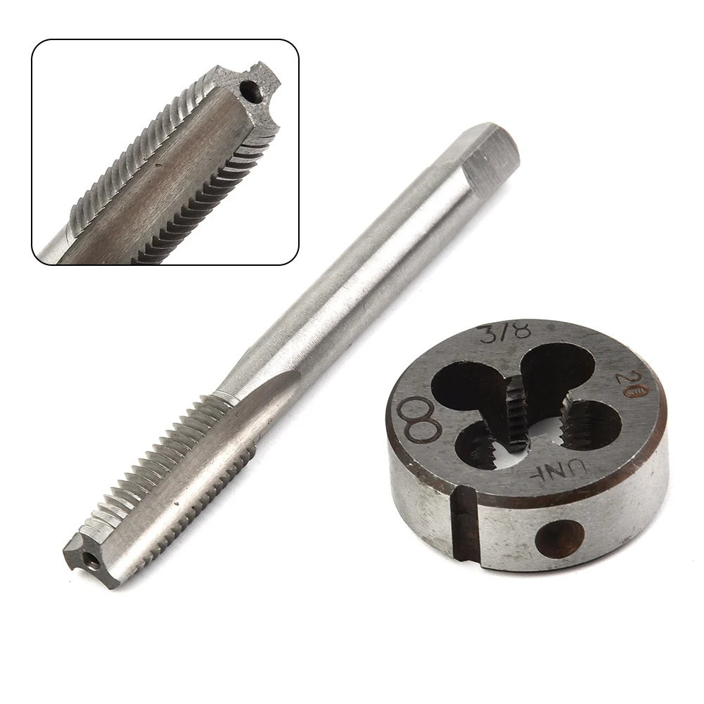 Straight Tap And Die Right Hand Tap And Die Taps 2pcs 3/8\"-20 Flute HSS 6542 Machine Hot Sale Newest Reliable
Straight Tap And Die Right Hand Tap And Die Taps 2pcs 3/8\"-20 Flute HSS 6542 Machine Hot Sale Newest Reliable