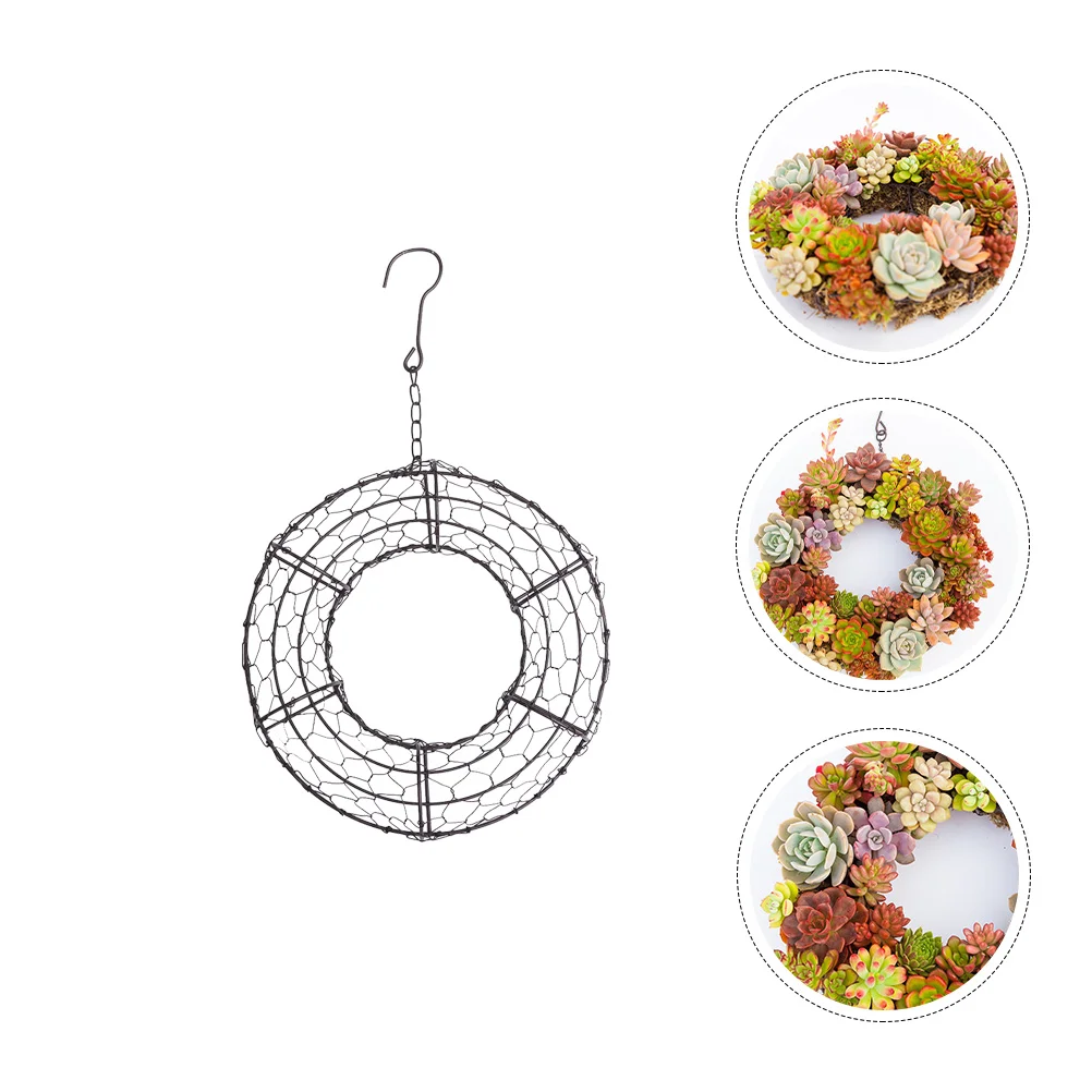 Wire Wreath Planter Hanging Succulent Frame Wall Form Holder Pot Metal Iron Flower Living Round Basket Hanger Garden Heart
Wire Wreath Planter Hanging Succulent Frame Wall Form Holder Pot Metal Iron Flower Living Round Basket Hanger Garden Heart