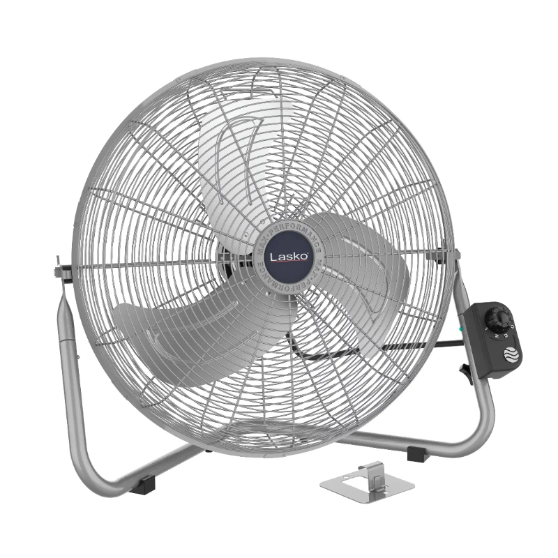 20" Max Performance Pivoting High Velocity Floor Fan with Wall Mount Option, 2265QM, Silver
20" Max Performance Pivoting High Velocity Floor Fan with Wall Mount Option, 2265QM, Silver