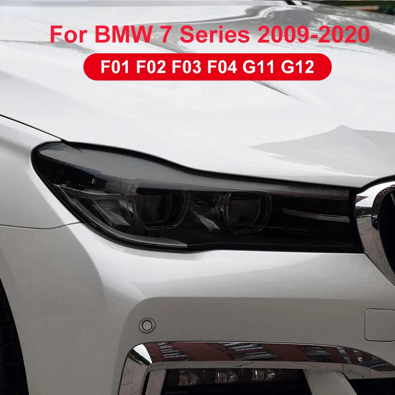2Pcs Car Headlight Protective Film Transparent Black TPU Sticker For BMW 7 Series F01 F02 F03 F04 G11 G12 2009-2020 Accessories
2Pcs Car Headlight Protective Film Transparent Black TPU Sticker For BMW 7 Series F01 F02 F03 F04 G11 G12 2009-2020 Accessories