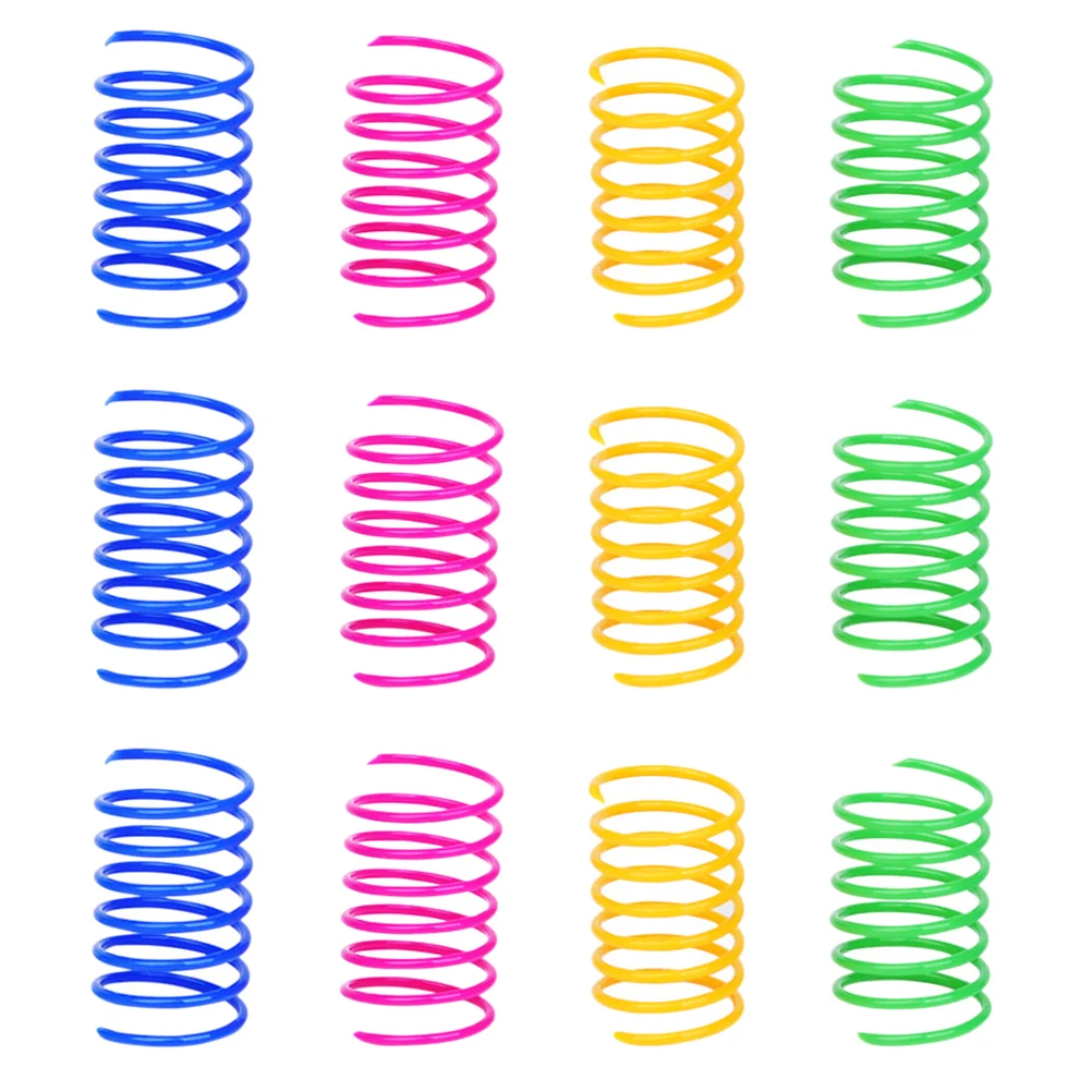 40 Pcs Cat Spring Toy Cat Toys Plastic Coil Spiral Spring Pet Cat Plastic Spiral Cat Toy Rubber Active Cat Toys
40 Pcs Cat Spring Toy Cat Toys Plastic Coil Spiral Spring Pet Cat Plastic Spiral Cat Toy Rubber Active Cat Toys