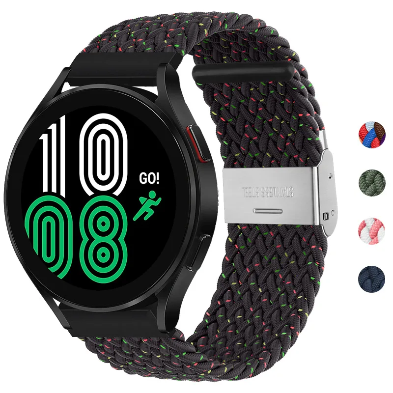 20mm/22mm Braided Solo Loop Strap for Samsung Galaxy watch 4 3/46mm/42mm/active 2/Gear S3 bracelet Huawei watch GT/2/2e/Pro Band
20mm/22mm Braided Solo Loop Strap for Samsung Galaxy watch 4 3/46mm/42mm/active 2/Gear S3 bracelet Huawei watch GT/2/2e/Pro Band