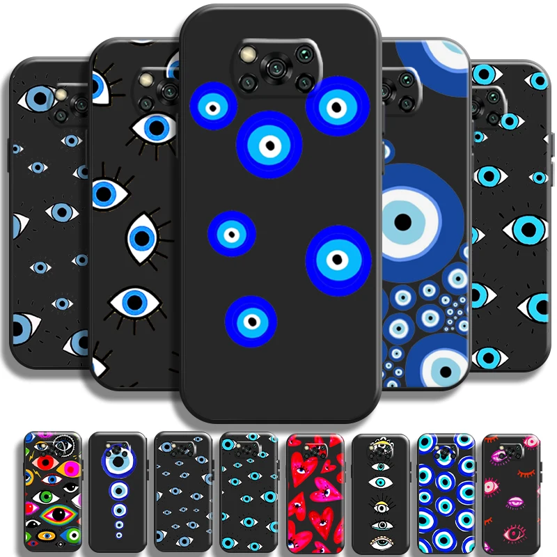 Lucky Eye Blue Evil Eye Print For Xiaomi Poco X3 Pro NFC For POCO X3 GT Phone Case Full Protection Liquid Silicon Soft TPU Back
Lucky Eye Blue Evil Eye Print For Xiaomi Poco X3 Pro NFC For POCO X3 GT Phone Case Full Protection Liquid Silicon Soft TPU Back
