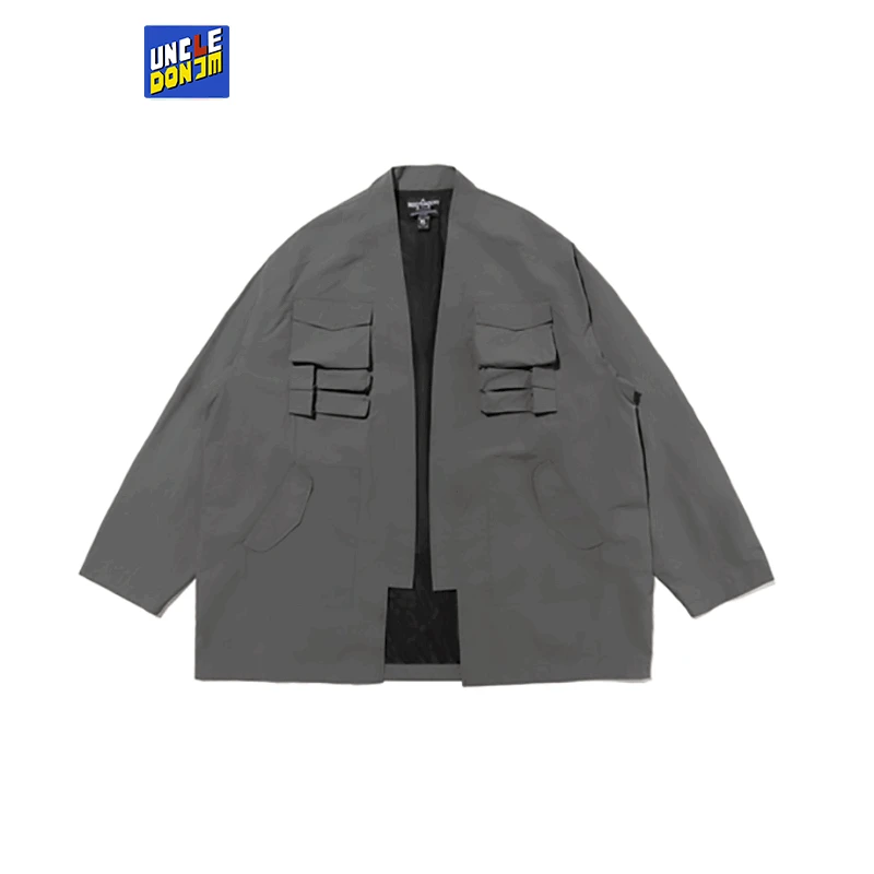 Solid Color Multi Pocket Cardigan Jacket Men Street Fashion Harajuku Punk Designer Coat Men Winter Windbreaker Jacket Dropship
Solid Color Multi Pocket Cardigan Jacket Men Street Fashion Harajuku Punk Designer Coat Men Winter Windbreaker Jacket Dropship