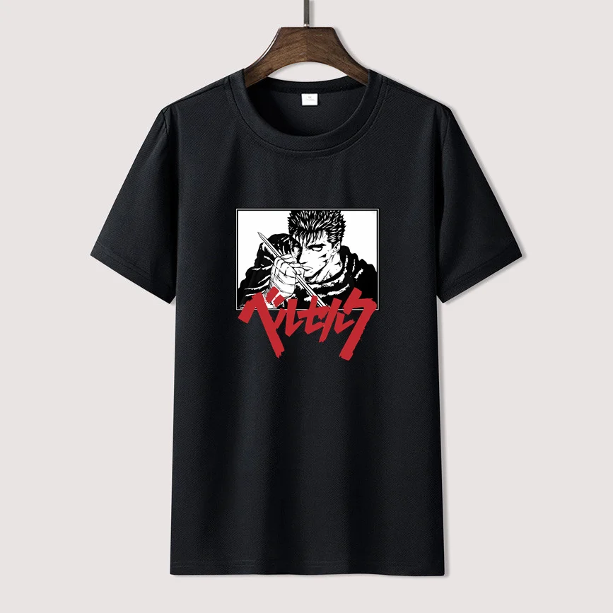 Japanese Berserk Guts Manga Anime Printed T Shirt For Men Limitied Edition Unisex Brand T-shirt Cotton Amazing Short Sleeve Tops
Japanese Berserk Guts Manga Anime Printed T Shirt For Men Limitied Edition Unisex Brand T-shirt Cotton Amazing Short Sleeve Tops