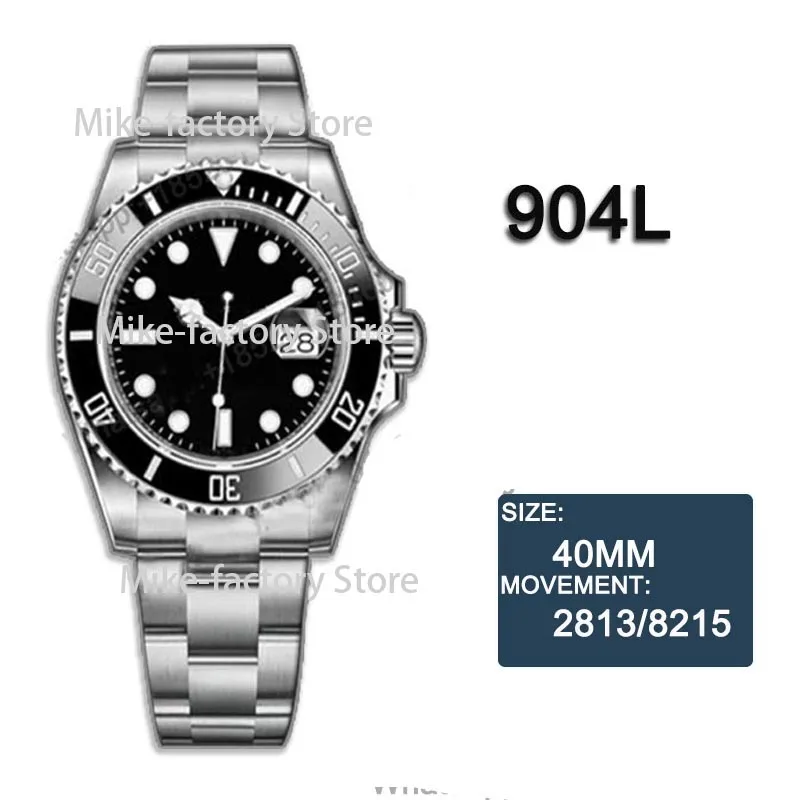 Men s Watches 40MM AAA Replica Automatic Mechanical Watch Luminous 904L Stainless Steel Waterproof watches
Men s Watches 40MM AAA Replica Automatic Mechanical Watch Luminous 904L Stainless Steel Waterproof watches