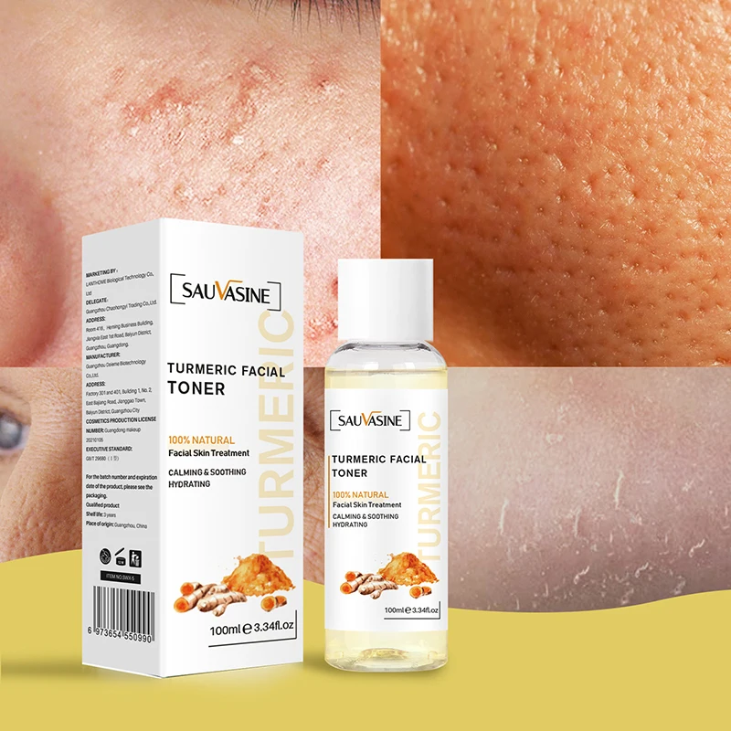 Turmeric Facial Toner Anti Aging Acne Dark Spot Removal Whitening Face Serum Ginger Moisturizing Skin Brighten Essential Liquid
Turmeric Facial Toner Anti Aging Acne Dark Spot Removal Whitening Face Serum Ginger Moisturizing Skin Brighten Essential Liquid