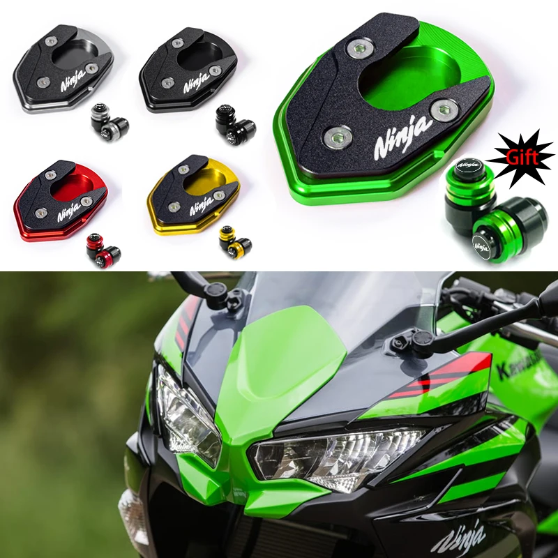 Side bracket enlarge plate support and tire valve cover For Kawasaki ninja650 NINJA 650 250 300 1000 ER6F ER4F ZX6R ZX10R
Side bracket enlarge plate support and tire valve cover For Kawasaki ninja650 NINJA 650 250 300 1000 ER6F ER4F ZX6R ZX10R
