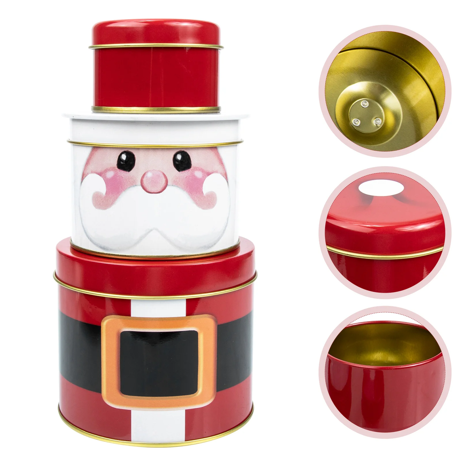 Christmas Box Tinplate Candy Tin Tins Gift Cookie Boxes Container Santa Storage Nesting Case Metal Jar Tea Tumbler Small Empty
Christmas Box Tinplate Candy Tin Tins Gift Cookie Boxes Container Santa Storage Nesting Case Metal Jar Tea Tumbler Small Empty