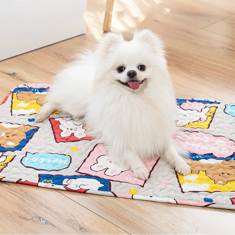 Summer Cat Dog Bed Mat Soft Pet Bed Pad Waterproof Reusable Puppy Sleeping Blanket Pet Accessories Cooling Pad
Summer Cat Dog Bed Mat Soft Pet Bed Pad Waterproof Reusable Puppy Sleeping Blanket Pet Accessories Cooling Pad