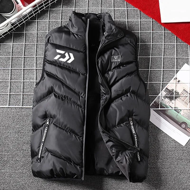 Winter Casual Men Fishing Vest Jacket Outdoor Sports Plus Fleece Windbreaker Coat Fishing Clothes Jackets Vests Outwear
Winter Casual Men Fishing Vest Jacket Outdoor Sports Plus Fleece Windbreaker Coat Fishing Clothes Jackets Vests Outwear