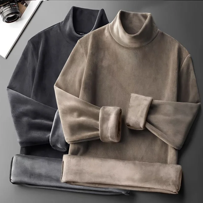 2023 Autumn and Winter New Fashion Plus Velvet Long-Sleeved T-shirt Men's Casual Loose Comfortable Warm High-Quality T-shirt
2023 Autumn and Winter New Fashion Plus Velvet Long-Sleeved T-shirt Men's Casual Loose Comfortable Warm High-Quality T-shirt