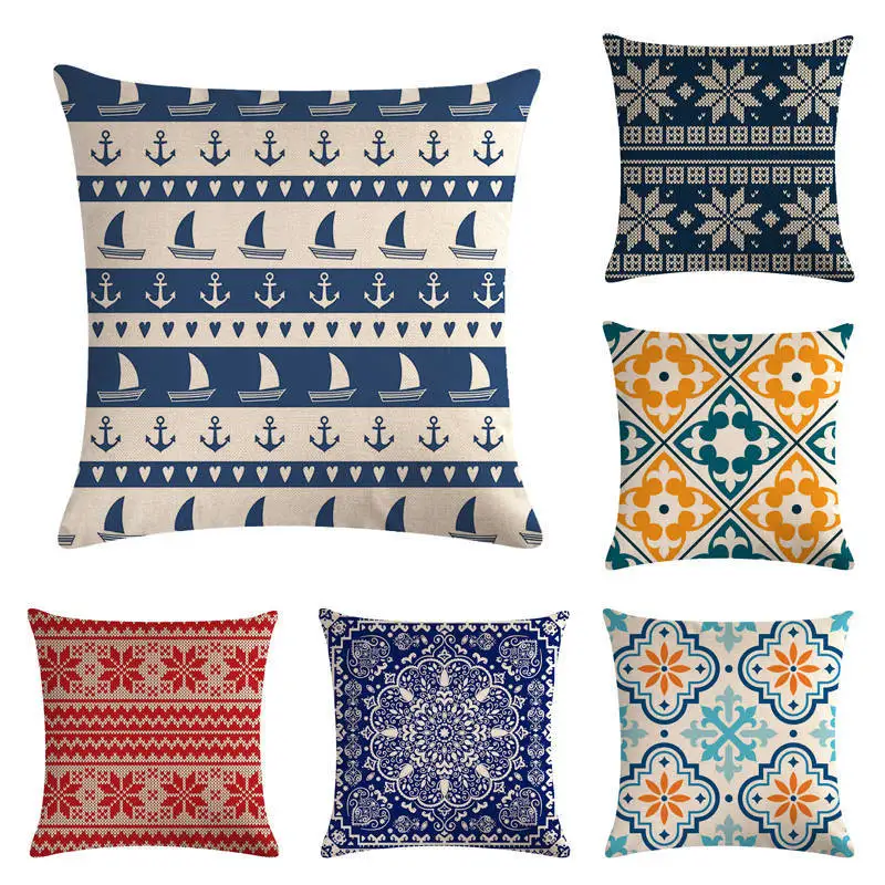 New Nordic Style Geometry Cushion Cover Linen Cotton Boho Mandala Pillow Cover Home Decorative Sofa Bohemian Throw Pillow Case
New Nordic Style Geometry Cushion Cover Linen Cotton Boho Mandala Pillow Cover Home Decorative Sofa Bohemian Throw Pillow Case
